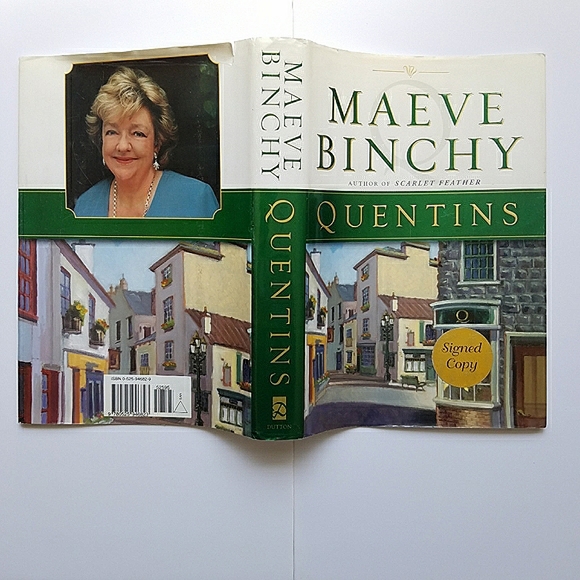 Maeve Binchy Signed Quentins Hardcover Book - Picture 11 of 12